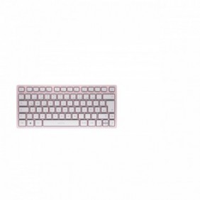 Cherry KW 7100 MINI BT, Sans fil, Bluetooth, Commutateur de touche « ciseaux », QWERTZ, Rose