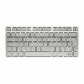 Cherry KW 7100 MINI BT for MAC, 75%, Sans fil, Bluetooth, QWERTZ, Blanc