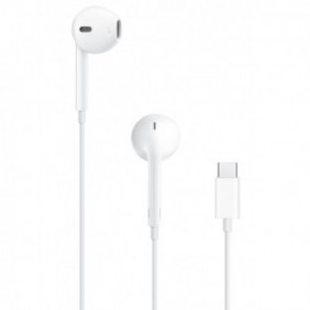 Apple EarPods USB-C, Avec fil, AppelsMusique, Casque, Blanc