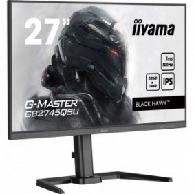 Iiyama G-MASTER GB2745QSU-B2, 68,6 cm 27", 2560 x 1440 pixels, Wide Quad HD, LED, 1 ms, Noir