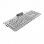 Cherry SECURE BOARD 1.0, Taille réelle 100 %, Avec fil, USB, Clavier mécanique, QWERTZ, Gris
