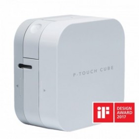 Brother PT-P300BT - P-touch Cube - étiqueteuse compacte, TZe, Thermique directe, 180 x 180 DPI, 20 mmsec, AAA, Blanc