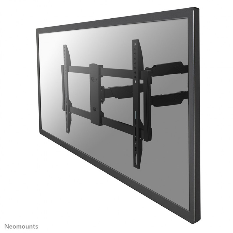 Neomounts NM-W460BLACK Support pour écran mural 32-60" - orientable, 200 x 200 mm, 600 x 400 mm, 0 - 25, 0 - 180, 6, Noir