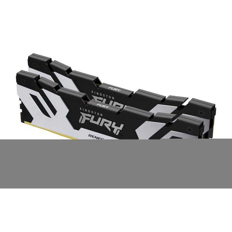 Kingston FURY DIMM DDR5 CL32 32 Go 6 400 MTs kit de 2 Renegade Argent, 32 Go, 2 x 16 Go, DDR5, 288-pin DIMM