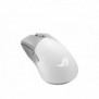 ASUS ROG Gladius III Wireless Aimpoint White, Droitier, Optique, RF Wireless + Bluetooth + USB Type-A, 36000 DPI, Blanc