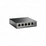TP-LINK TL-SF1005P, Non-géré, Fast Ethernet 10100, Full duplex, Connexion Ethernet, supportant l'alimentation via ce port
