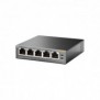 TP-LINK TL-SF1005P, Non-géré, Fast Ethernet 10100, Full duplex, Connexion Ethernet, supportant l'alimentation via ce port