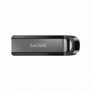 SanDisk Extreme Go, 128 Go, USB Type-A, 3.2 Gen 1 3.1 Gen 1, 400 Mos, Slide, Acier inoxydable