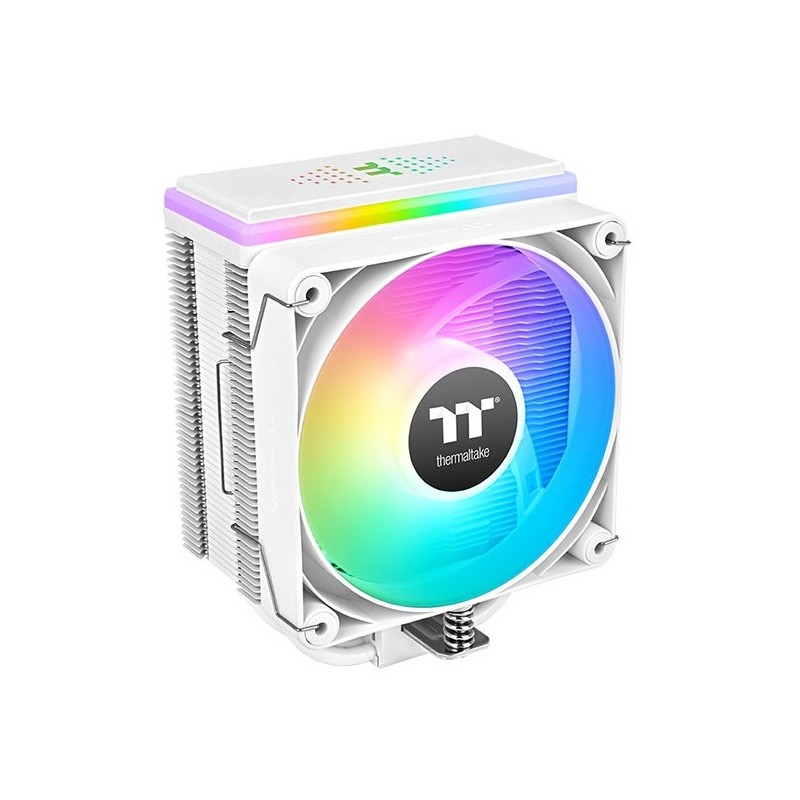 Thermaltake ASTRIA 400 ARGB, Refroidisseur d'air, 12 cm, 500 trmin, 1800 trmin, Blanc