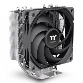 Thermaltake UX400, Refroidisseur d'air, 12 cm, 700 trmin, 1800 trmin, Noir, Argent