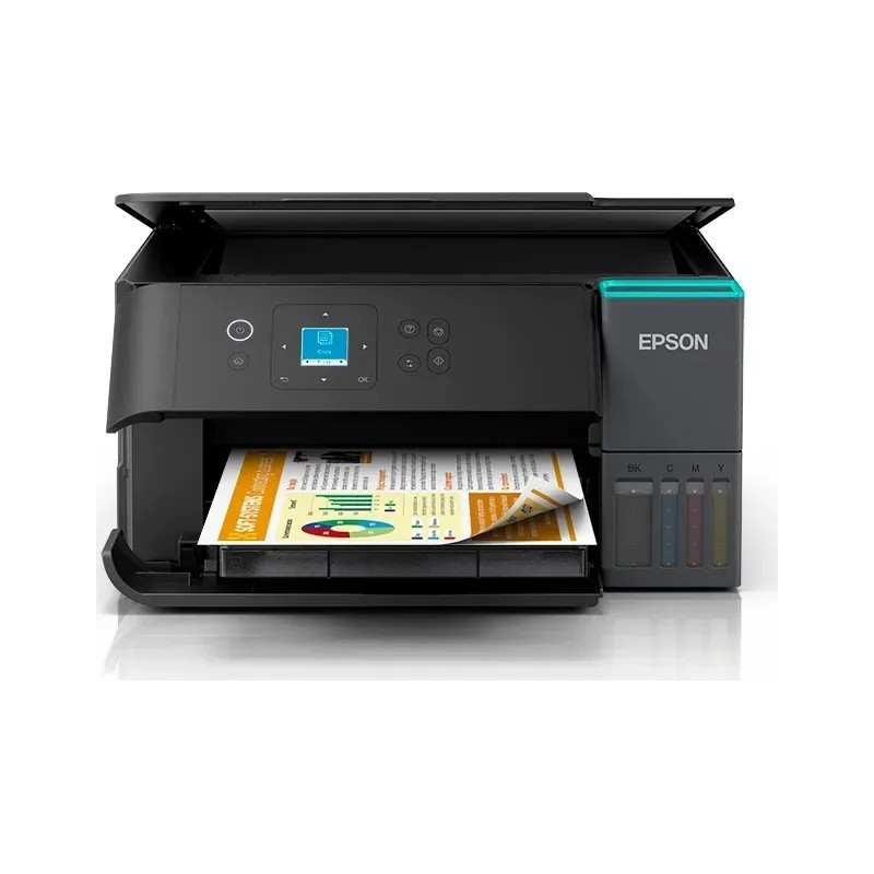Epson EcoTank ET-2950, Jet d'encre, Impression couleur, 4800 x 1200 DPI, A4, Impression directe, Noir