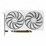 ASUS Dual -RX9060XT-16G-WHITE, Radeon RX 9060 XT, 16 Go, GDDR6, PCI Express 5.0, 2 ventilateur