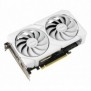 ASUS Dual -RX9060XT-16G-WHITE, Radeon RX 9060 XT, 16 Go, GDDR6, PCI Express 5.0, 2 ventilateur