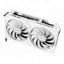 ASUS Dual -RX9060XT-16G-WHITE, Radeon RX 9060 XT, 16 Go, GDDR6, PCI Express 5.0, 2 ventilateur