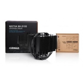 Noctua NH-D15S CH.BK - Refroidisseur - 14 cm - 300 trmin - 1500 trmin - 140,2 m³h - Noir - Chrome