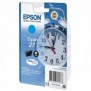 Epson Alarm clock Cartouche "Réveil" 27 - Encre DURABrite Ultra C, Rendement standard, Cyan, 3,6 ml, 1 pièce, 300 pages