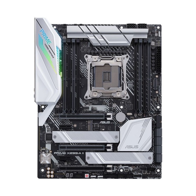 ASUS Prime X299-A II, Intel, LGA 2066 Socket R4, Intel® Core™ X-series, LGA 2066, DDR4-SDRAM, 256 Go