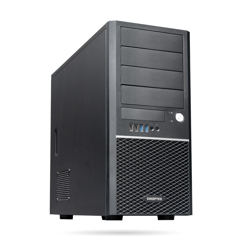 Chieftec CM-25B-OP, Tower, PC, Noir, ATX, micro ATX, Mini-ITX, SECC, 16,5 cm