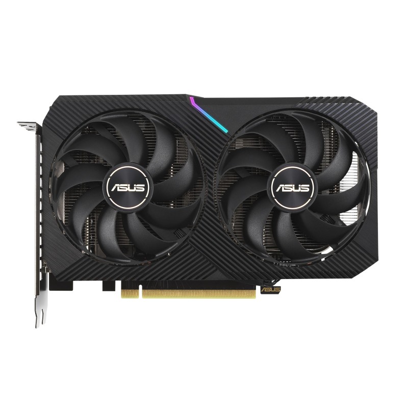ASUS Dual -RTX3060-O12G-V2, GeForce RTX 3060, 12 Go, GDDR6, 192 bit, 7680 x 4320 pixels, PCI Express 4.0