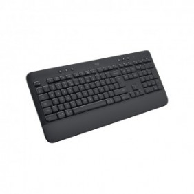 Logitech 920-010945, Taille réelle 100 %, Sans fil, Bluetooth, Clavier à membrane, QWERTY, Graphite