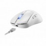ASUS ROG Keris II Ace Wireless AimPoint White, Droitier, Optique, RF Wireless + Bluetooth + USB Type-A, 42000 DPI, Blanc