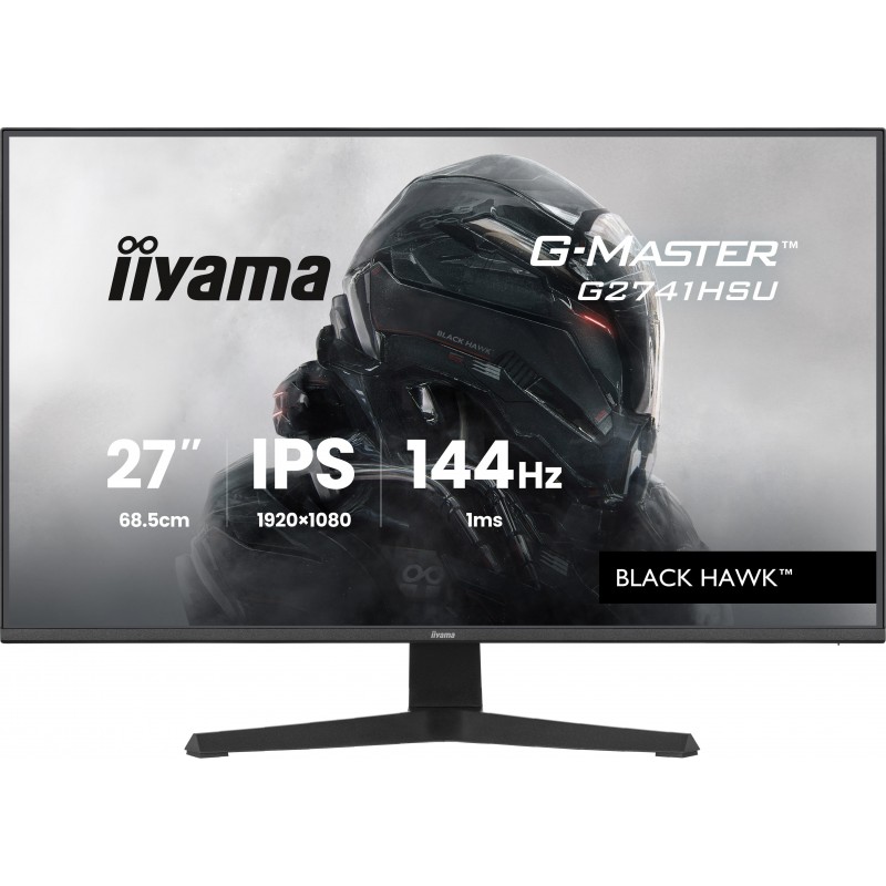 Iiyama G-MASTER G2741HSU-B1, 68,6 cm 27", 1920 x 1080 pixels, Full HD, Noir