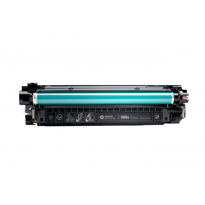 HP 508A toner LaserJet Cyan authentique, 5000 pages, Cyan, 1 pièce