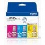 Brother BTD180CLVAL Bouteilles d'encre couleur multipack | 3 couleurs, Original, Cyan, Magenta, Jaune, Brother, DCP-T580DW, DCP-T583DW, DCP-T780DW, 5000 pages, 3 pièce