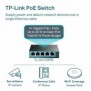 TP-LINK TL-SG105PE, Géré, L2, Gigabit Ethernet 101001000, Connexion Ethernet, supportant l'alimentation via ce port