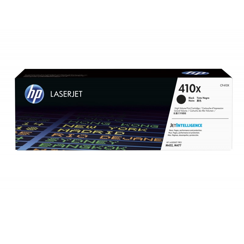 HP 410X toner LaserJet noir grande capacité authentique, 6500 pages, Noir, 1 pièce