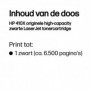 HP 410X toner LaserJet noir grande capacité authentique, 6500 pages, Noir, 1 pièce