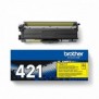 Brother TN-421Y - Cartouche de toner originale – Jaune, 1800 pages, Jaune, 1 pièce