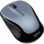 Logitech M325s, Ambidextre, Optique, RF sans fil, 1000 DPI, Noir, Gris
