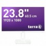 TERRA 3030222, 60,5 cm 23.8", 1920 x 1080 pixels, Full HD, LCD, 5 ms, Blanc