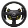 ThrustMaster Evo Racing 32R Leather, Volant, PC, PlayStation 4, PlayStation 5, Xbox, Xbox One, Croix directionnelle, Avec fil, Noir, Jaune, Aluminium, Cuir