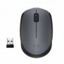 Logitech M170 Grey-K, Ambidextre, Optique, RF sans fil, 1000 DPI, Gris