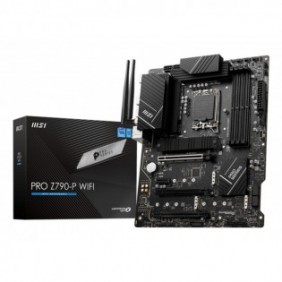 MSI PRO Z790-P WIFI, Intel, LGA 1700, Intel® Celeron®, Intel® Pentium® Gold, LGA 1700, DDR5-SDRAM, 128 Go