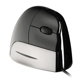 Evoluent VMSR, Droitier, USB Type-A, 1200 DPI, Noir, Argent