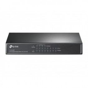 TP-LINK TL-SG1008P, Géré, Gigabit Ethernet 101001000, Connexion Ethernet, supportant l'alimentation via ce port