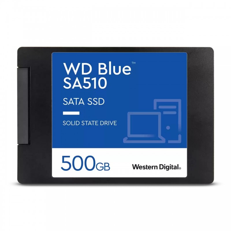 WD Blue SA510, 500 Go, 2.5", 560 Mos, 6 Gbits