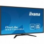 Iiyama ProLite X4373UHSU-B1, 108 cm 42.5", 3840 x 2160 pixels, 4K Ultra HD, 3 ms, Noir