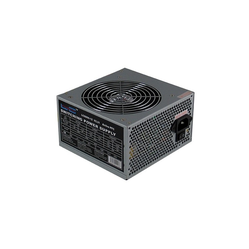 LC-Power LC600H-12 V2.31, 600 W, Actif, 24 A, 20 A, 20 A, 24 A