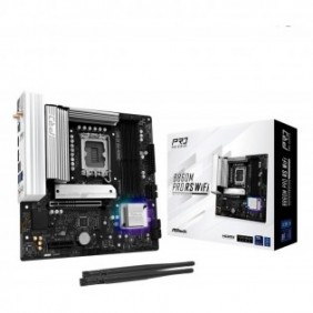 ASRock B860M Pro RS WiFi, Intel, LGA 1851 Socket V1, Intel Core Ultra Series 2, DDR5-SDRAM, 256 Go, DIMM