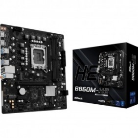 ASRock B860M-H2, Intel, LGA 1851 Socket V1, Intel Core Ultra Series 2, DDR5-SDRAM, 128 Go, DIMM