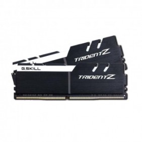 G.Skill 16GB DDR4-3200, 16 Go, 2 x 8 Go, DDR4, 3200 MHz, 288-pin DIMM, Noir, Blanc