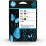 HP 950 Pack de 4 cartouches d'encre noire 951 Pack de 4 cartouches d'encre cyanmagentajaune authentiques, Rendement standard, Noir, Cyan, Magenta, Jaune, Encre à pigments, Encre à pigments, 24 ml, 16,5 ml