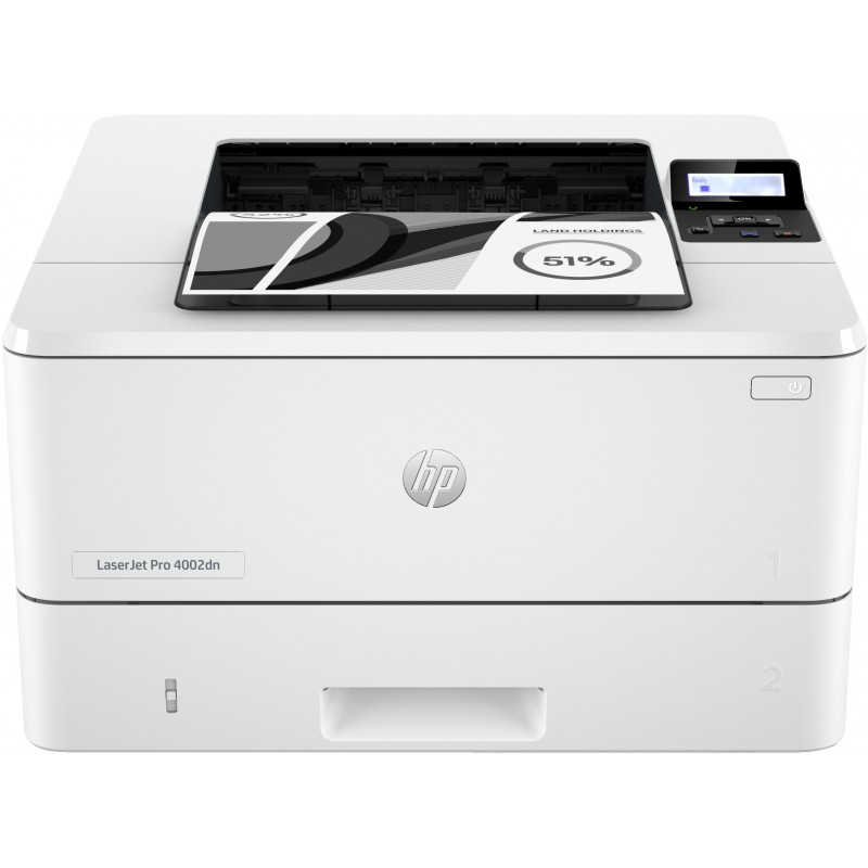HP LaserJet Pro Imprimante 4002dn, Laser, 1200 x 1200 DPI, A4, 40 ppm, Impression recto-verso, Blanc
