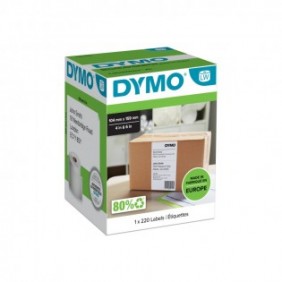 Dymo LW - Très grandes étiquettes d'expédition - 104 x 159 mm - S0904980, Blanc, Imprimante d'étiquette adhésive, Papier, Permanent, Rectangle, LabelWriter