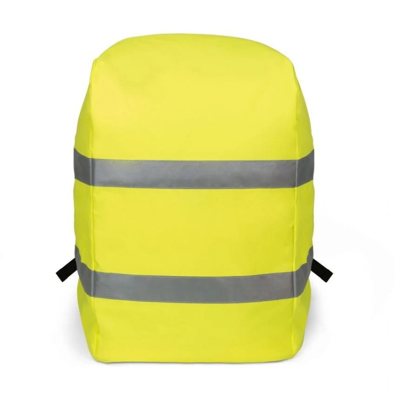 Dicota Hi-Vis, Housse de protection anti-pluie pour sac à dos, Jaune, Polyester, Monochromatique, 61 - 64, 65 L