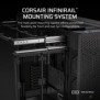 Corsair 9000D RGB AIRFLOW, Full Tower, PC, Noir, ATX, Acier inoxydable, Verre trempé, 18 cm